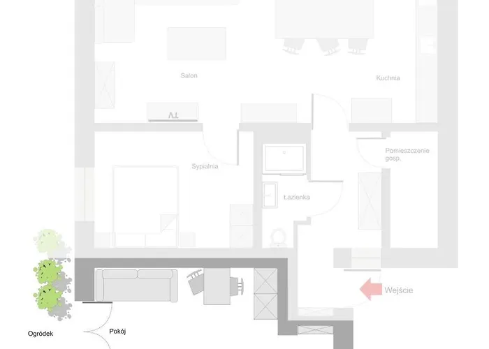 Lejlighed Sanhaus - Molo 1 - Dla Dwojga Z Patio, Blisko Plazy